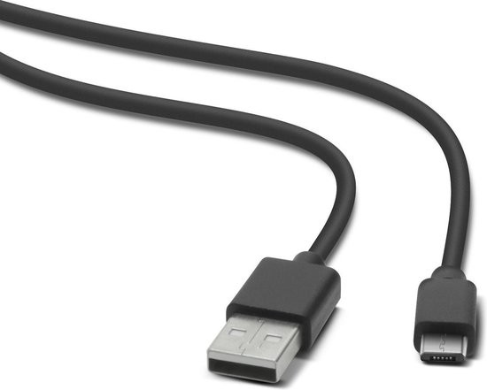 Speedlink Stream Play & Charge - USB Oplaadkabel 3M - Zwart - PS4