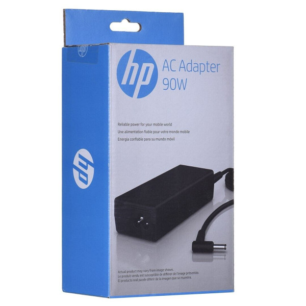 HP 90W Smart Power AC Adapter Binnen 90W Zwart