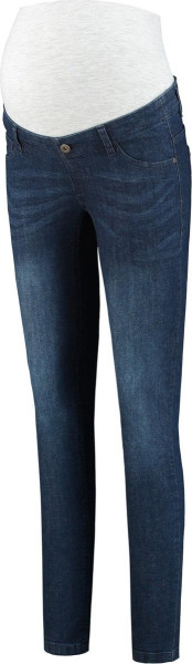 Prénatal - W28 X L32 - Zwangerschapsbroek - Skinny Fit - Donkerblauw Denim