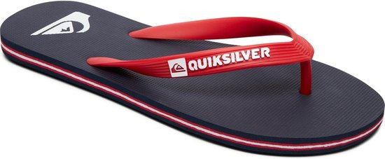 Quiksilver Molokai Youth - Maat 32 - Jongens Slippers - Blue Red Blue