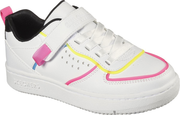 Kameraad Frustratie naar voren gebracht Skechers - Maat 30 - Court Squad-Color Remix Meisjes Sneakers - White | DGM  Outlet