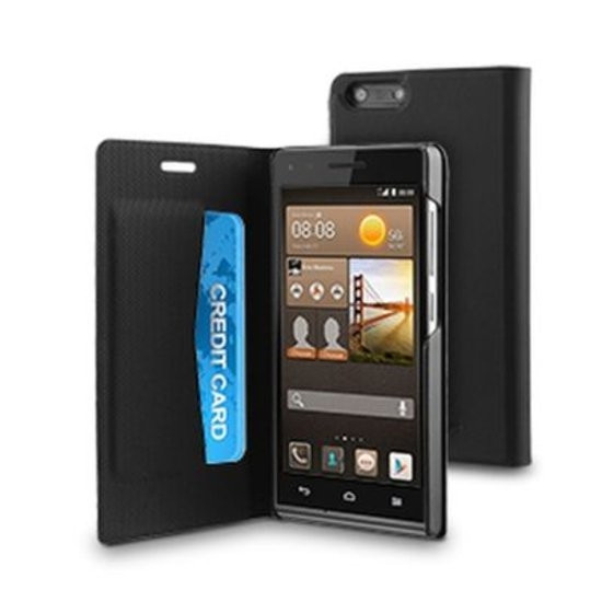 muvit Huawei Ascend G6 Folio Case Black