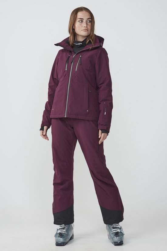Zoekmachinemarketing Somatische cel Martelaar Tenson Ellie Dames Ski jas - Maat 36 - Wijnrood | DGM Outlet