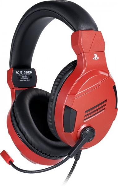 Official Licensed Playstation 4 Stereo Gaming Headset - PS4 - Rood