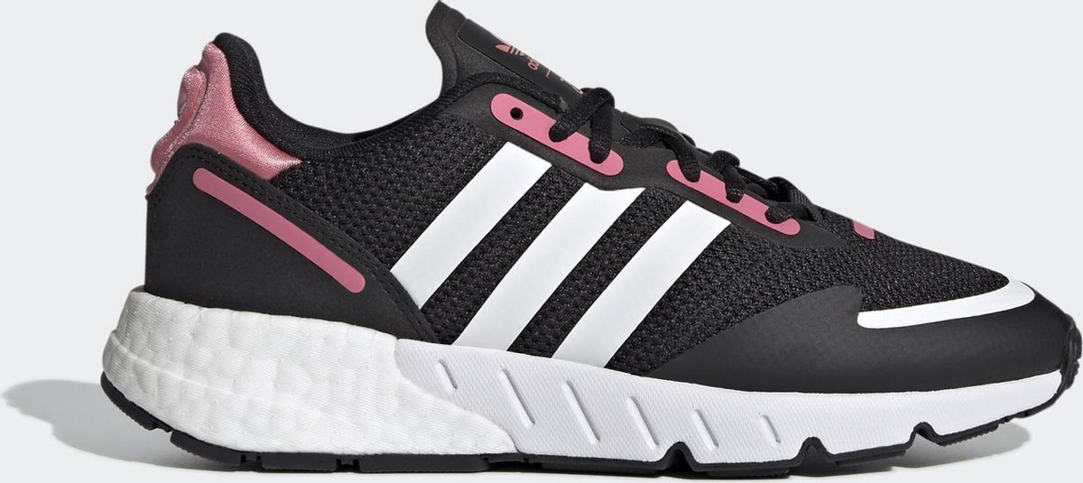 bed Schema inschakelen adidas ZX 1K Boost W - Maat 37 1/3 - Dames Sneakers - Core Black/Ftwr  White/Hazy Rose | DGM Outlet