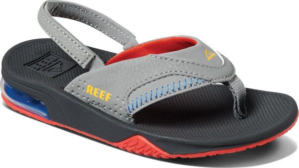 Reef Little Fanning Jongens Slippers - Maat 19.20 - Red/Yellow