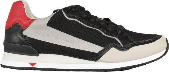 Guess - Maat 39 - Genova Heren Sneaker - Zwart/Grijs