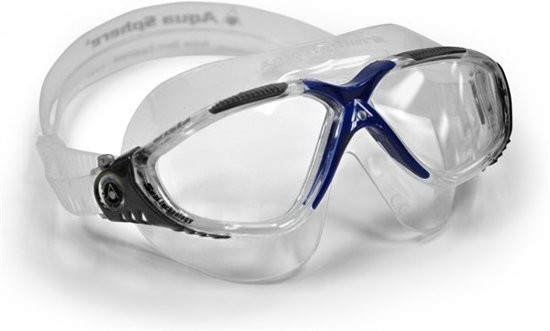 Aqua Sphere Vista - Zwembril - Clear Lens - Transparant/Grijs