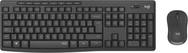Logitech MK295 Silent - Draadloze muis en toetsenbord - AZERTY BE - Graphite