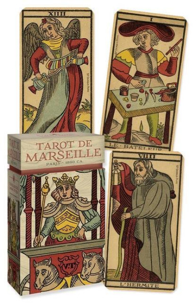 Lo Scarabeo Anima Antiqua- Tarot de Marseille: Paris 1890