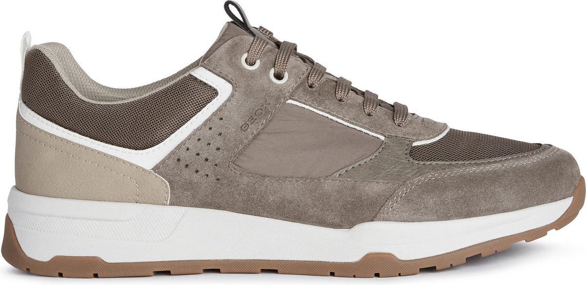 Op het randje Sinis Internationale Geox - Maat 42 - U Litio Heren Sneakers - Grijs | DGM Outlet