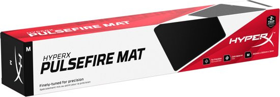 HyperX Pulsefire Gaming Muismat (M) - Zwart