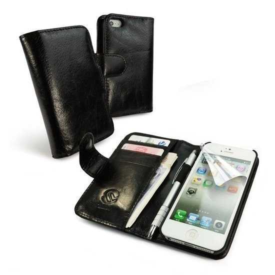 Vintage Leather Wallet-Style Case Cover for Apple iPhone 6 (5.5) (gra
