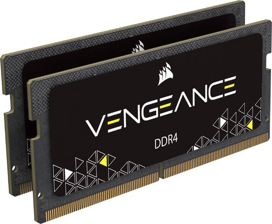 Corsair Vengeance - Geheugen - DDR4 (SO-DIMM) - 64 GB: 2 x 32 GB - 260-PIN - 3200 MHz / PC4-25600 -