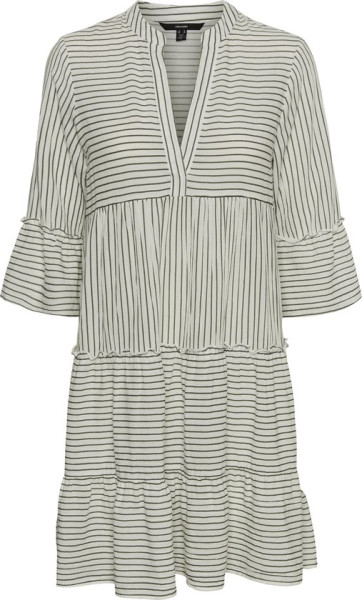 VERO MODA - Maat M - VMHELI 3/4 SHORT DRESS WVN GA NOOS Dames Jurk