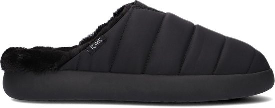 Toms - Maat 38 - Alpargata Mallow Mule Pantoffels - Sloffen - Dames - Zwart