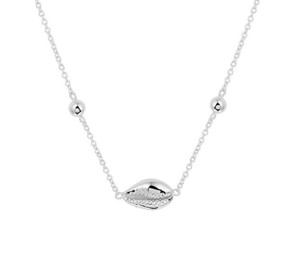 The Jewelry Collection Ketting Schelp 1,4 mm 41 - 43 - 45 cm - Zilver