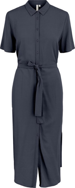 Pieces - Maat M - PCCECILIE SS LONG DRESS NOOS BC Ombre Blue Vrouwen