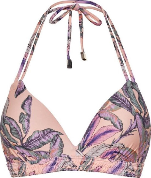 Beachlife Maat 38C Tropical Blush Halter bikinitop met beugel Dames