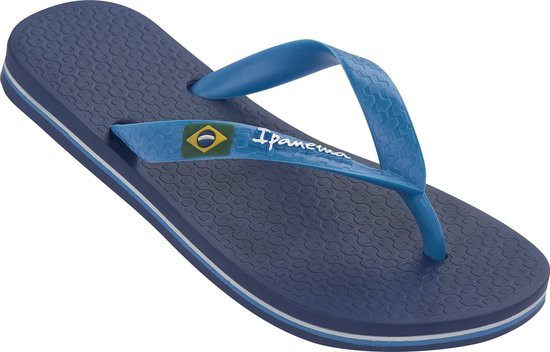 Ipanema - Maat 27/28 - Classic Brasil Kids Slippers - Donkerblauw