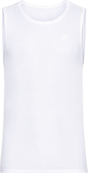 ODLO Maat M BL TOP Crew neck Tank ACTIVE F-DRY LIGHT - white - Mannen