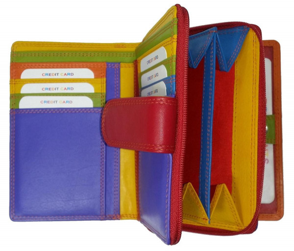 PATCHI 61 Portemonnee - RFID - Rood Multi