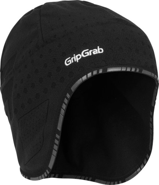 GripGrab - Aviator Windproof Strenge Winter Fiets Helmmuts Wielersport Skull Cap - Zwart - Unisex -