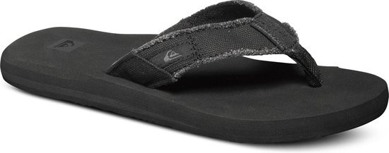 Quiksilver Monkey Abyss Youth - Maat 38 - Jongens Slippers - Black/Brown