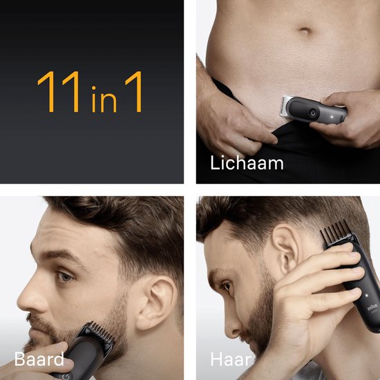 Braun All-in-One Series 5 AIO5560 Style Kit – Baardtrimmer, Tondeuse en Lichaamstrimmer in 1