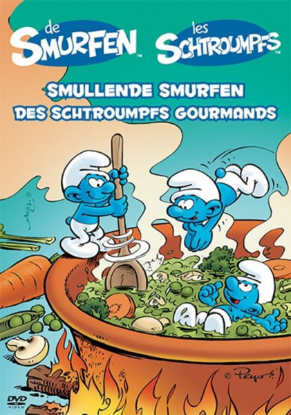 Smurfen - Smullende Smurfen - DVD