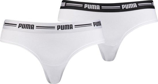 Puma - XS - 2 Brazilian Briefs - Wit