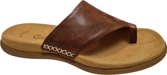 Gabor - maat 41- 03.700.24 Dames Slippers - Bruin