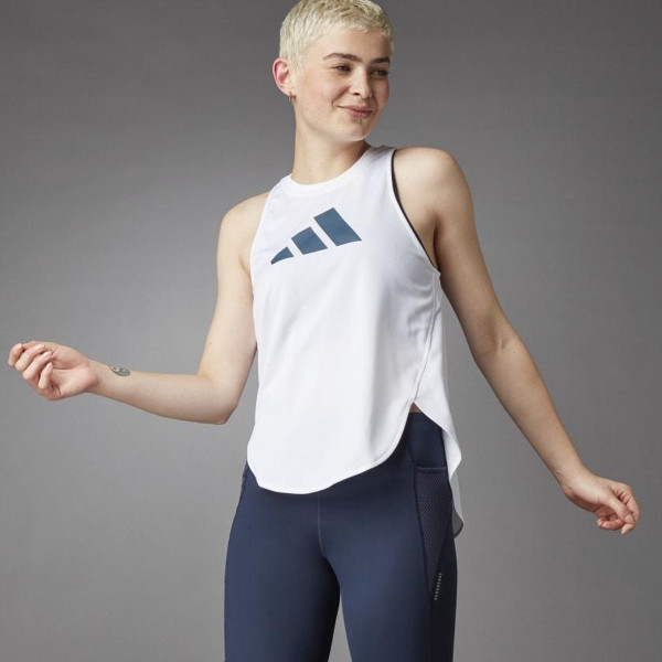 adidas - Maat XS Bos Logo Tank Sporttop Dames