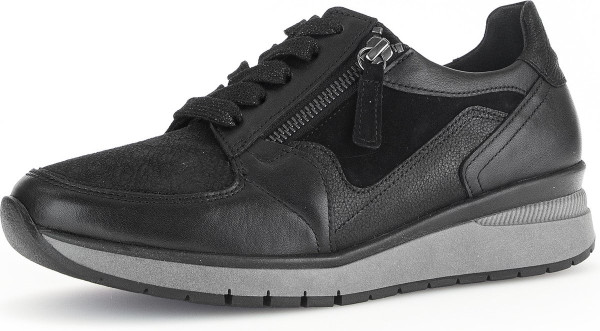 Gabor - maat 38.5- 56.307.67 Dames Sneakers - Zwart