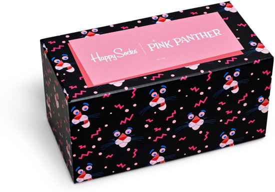 Happy Socks Pink Panther Collector Giftbox - Maat 41-46