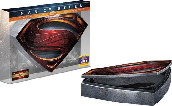 Man Of Steel (DVD+Blu-ray+3D Blu-ray) (Tin Box Limited Edition) - Koopjeshoek