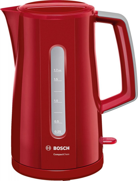 Bosch TWK3A014 CompactClass - Waterkoker - Rood