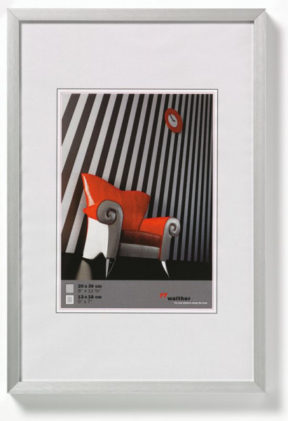 Walther Chair - Fotolijst - Fotomaat 10x15 cm - Zilver