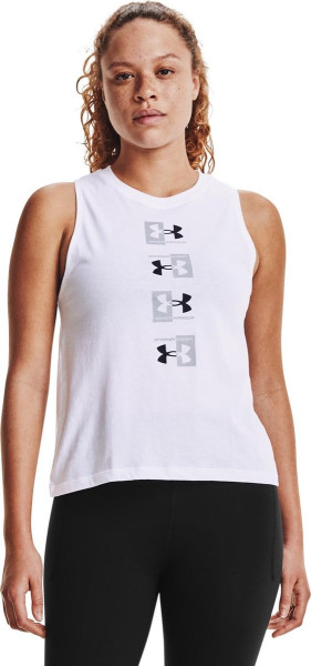 Under Armour - Maat L - Live UA Repeat Muscle Sporttop Dames