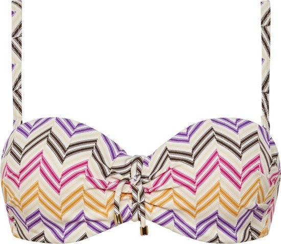 Cyell Maat 36B MIRAGE Bikinitop Bandeau Voorgevormd met Beugel Dames
