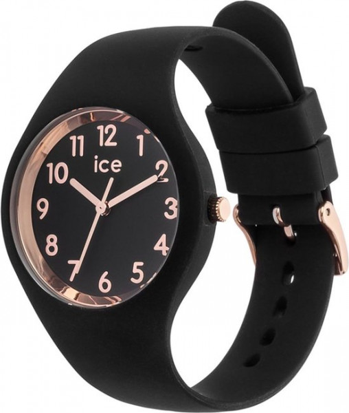 Ice-Watch IW014760 horloge dames - zwart - siliconen - 38 mm
