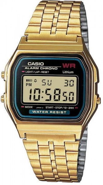 Casio Vintage Iconic A159WGEA-1EF Unisex Horloge 36,3 mm - Goudkleurig