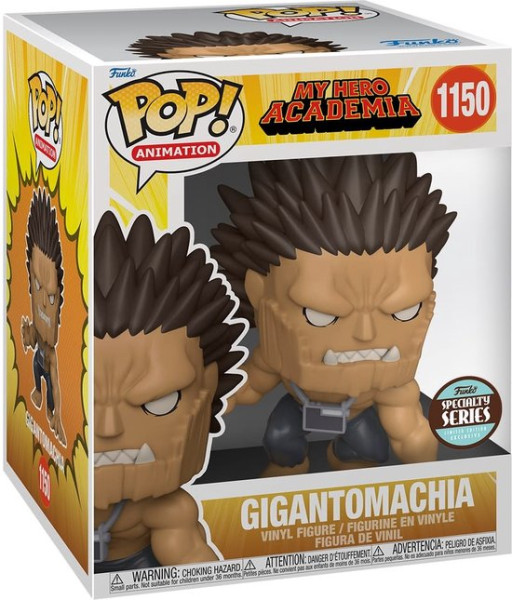 Funko Pop #1150 My Hero Academia - Gigantomachia 6” Super Sized