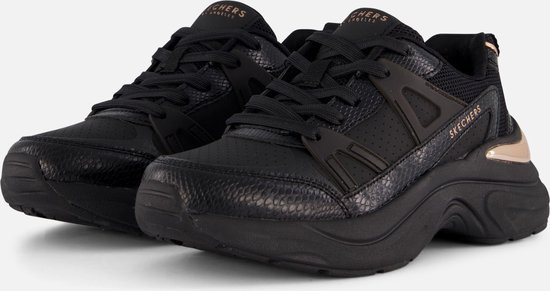 Skechers Hazel - Faye - maat 37 - Dames Sneakers - Zwart