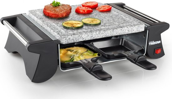 Tristar Raclette, stone grill RA-2990 - 4 personen