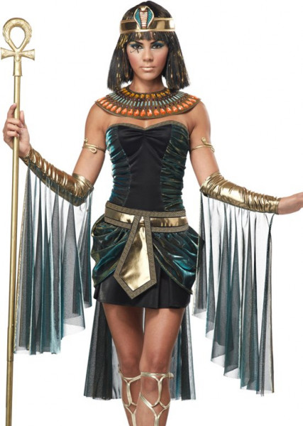Koopjeshoek - Egyptische koningin kostuum voor vrouwen - Verkleedkleding - Maat XS