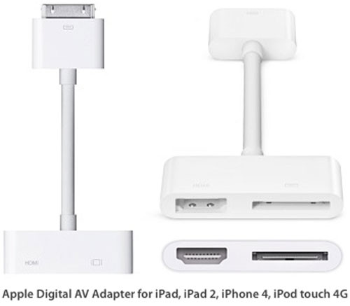 Apple Digital AV Adapter voor iPad