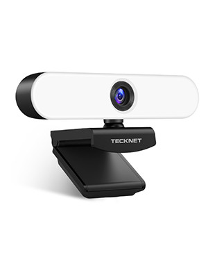 Full HD 1080P Webcam met microfoon | Privacy afdekking | voor videobellen, vergaderingen, Zoom, etc.
