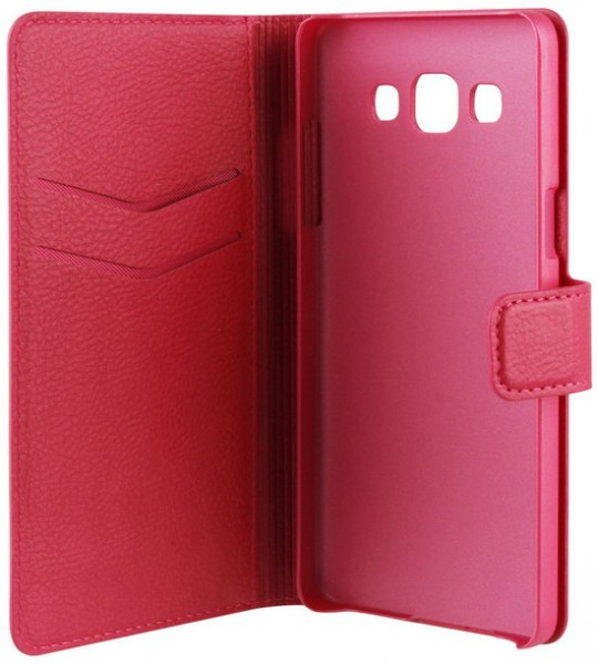 Xqisit Slim Wallet Case voor de Samsung Galaxy A5 - roze