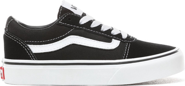 VANS YT Ward - maat 30 - (SUEDE/CANVAS)BLACK/WHITE